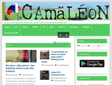 Tablet Screenshot of camaeleon.org